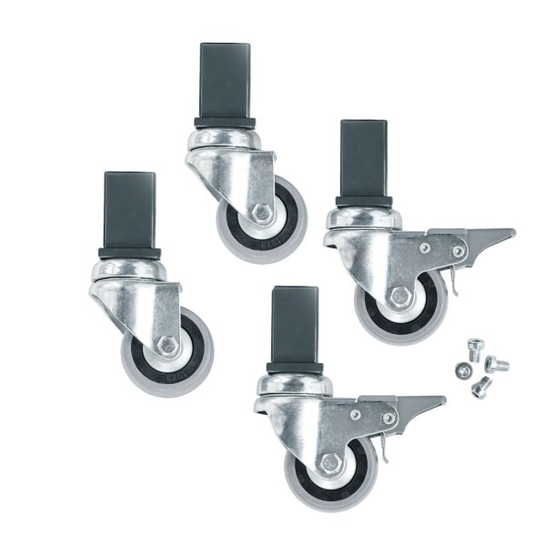 Prof Hjul s�t til kittec Keramikovne  - op til 400 kg m bremse p� 2 hjul  (44300)